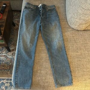 denim Forum Yoko high rise slim jeans